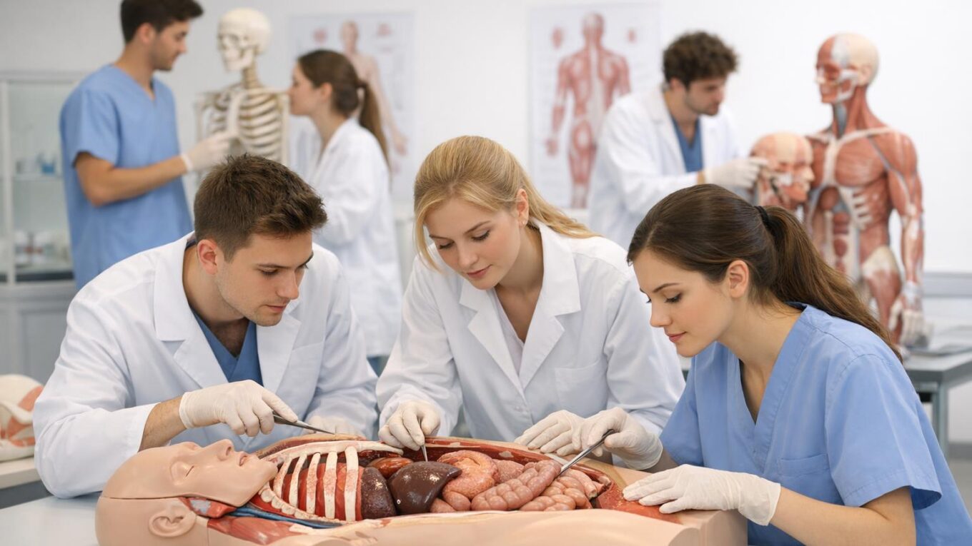 Anatomiczne modele jako skuteczna pomoc podczas szkoleń medycznych